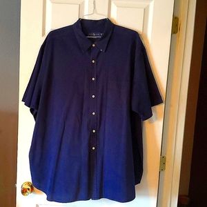 Ralph Lauren, 3XB,  Blue Seersucker